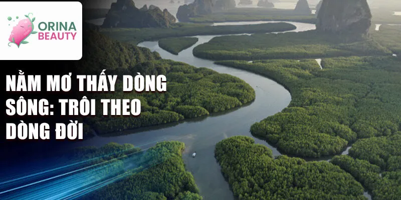 Nằm mơ thấy dòng sông: trôi theo dòng đời