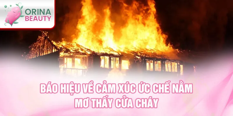 Báo hiệu về cảm xúc ức chế nằm mơ thấy cửa cháy