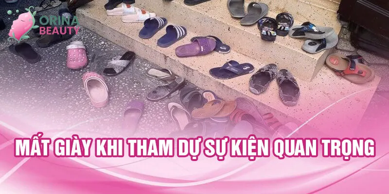Nằm Mơ Thấy Bị Mất Giày: Bí Ẩn Đằng Sau Giấc Mơ? 2 Mất giày khi tham dự sự kiện quan trọng