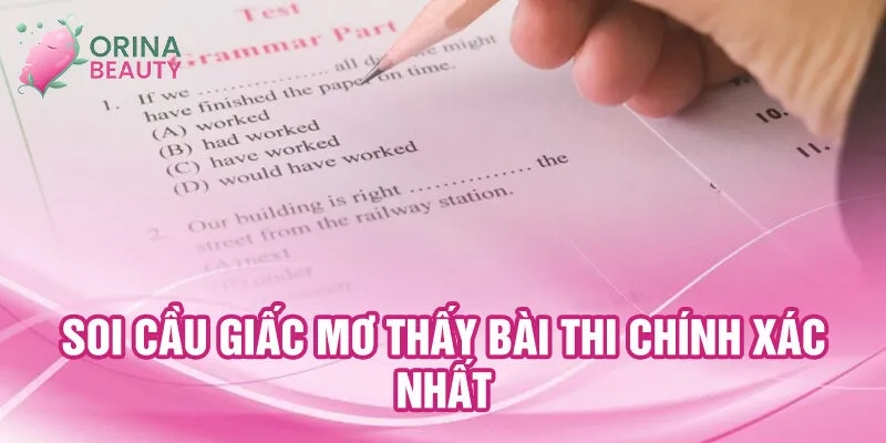 Nằm Mơ Thấy Bài Thi: Giải Mã Và Điềm Báo May Mắn 3 Soi cầu giấc mơ thấy bài thi chính xác nhất